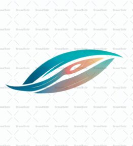 Abstraktes Surfbrett und Wellen